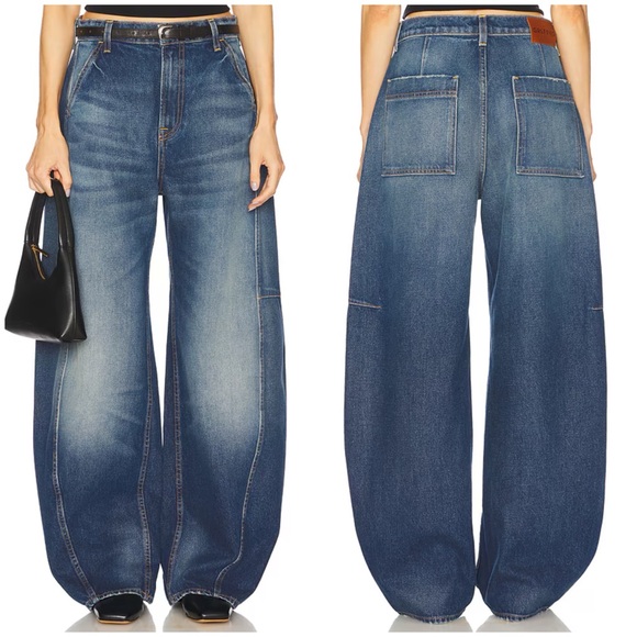 GRLFRND Denim - GRLFRND Harvey Twisted Carpenter Jeans in Figueroa St Size 28